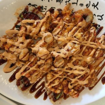 J Sushi Orange - The Iron Monkey- This one had too much mayo sauce. Would recommend asking for less sauce or choosing another baked roll! - Sushi Bars Near Me - Orange, California