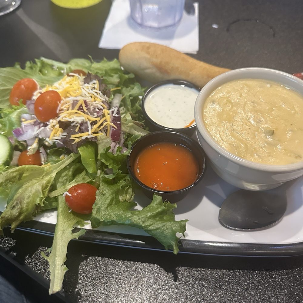 Boulder Tap House - Half soup and salad - Sports Bars Near Me - Ankeny, Iowa