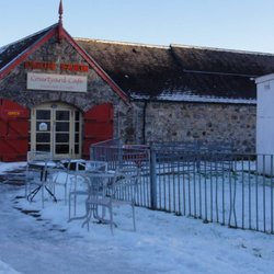 Courtyard Restaurant - The new entry of the cafe/restaurant in Drumnadrochit this winter.