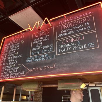 Via Della Slice Shop - Menu - Pizza Near Me - Phoenix, Arizona Via Della Slice Shop - Menu - Pizza Near Me - Phoenix, Arizona