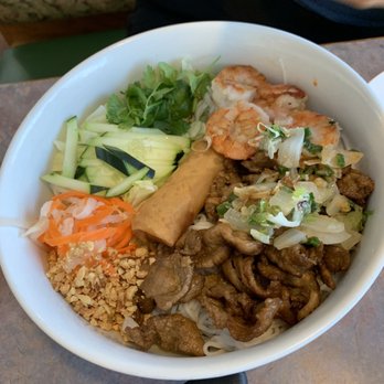 Pho Lover - Combo vermicelli bowl... not bad, but the fish sauce was fishy (and not in the right way) - Vietnamese Near Me - Schaumburg, Illinois Pho Lover - Combo vermicelli bowl... not bad, but the fish sauce was fishy (and not in the right way) - Vietnamese Near Me - Schaumburg, Illinois