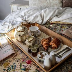 Holdsworth House Hotel & Restaurant - Enjoy breakfast in luxury. Luxurious breakfast in bed at Holdsworth House Hotel.