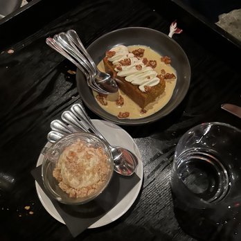 93' Til - Dessert (Spiced Pear Ice Cream + Pumpkin Spice Tres Leches) - New American Near Me - Houston, Texas
