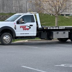 Pro Tow - This is a professional tow truck driver that took up for parking spots because he didn't want to park too far away