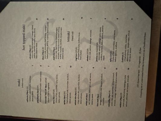 Menu photo 1 Mr Nobu’s Tulsa, OK Menu photo 1 Mr Nobu’s Tulsa, OK