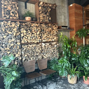 Young Joni - beautiful way to store wood for their pizza ovens - Pizza Near Me - Minneapolis, Minnesota Young Joni - beautiful way to store wood for their pizza ovens - Pizza Near Me - Minneapolis, Minnesota