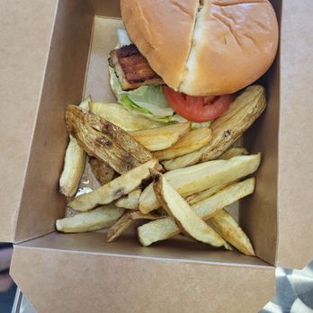 Susy’s Kitchen - Pork belly sandwich with fried potatoes - Burgers Near Me - Midvale, Utah