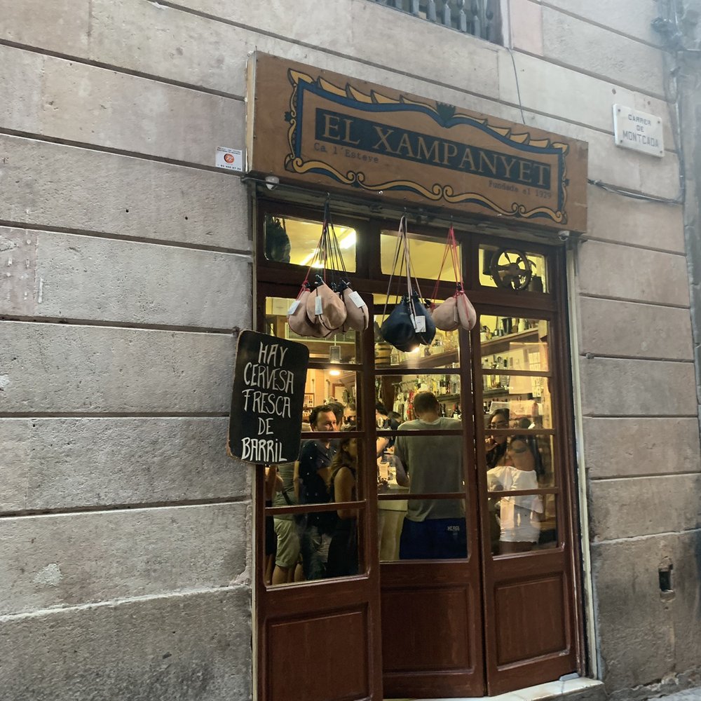 El Xampanyet - Front door - Tapas Bars Near Me - Barcelona, B