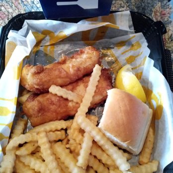 Culver's - Two piece fish and chips with crinkle cut fries! - Fast Food Near Me - Chanhassen, Minnesota