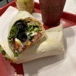 Paradisia - Wraps  Salade de fruits frais  Smoothie