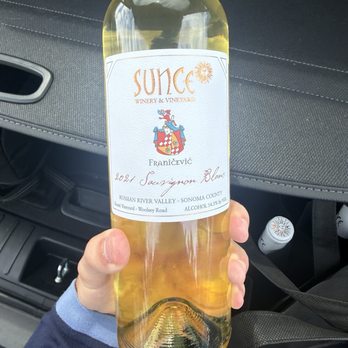 Sunce Winery & Vineyards - mystery white bottle $15 - Wine Tasting Room Near Me - Santa Rosa, California Sunce Winery & Vineyards - mystery white bottle $15 - Wine Tasting Room Near Me - Santa Rosa, California