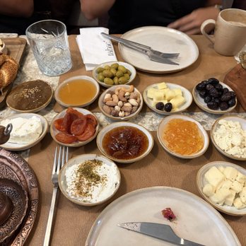 Tabac Plus - Turkish Breakfast spread - Mediterranean Near Me - San Diego, California