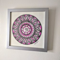 Bay Cities Frames - The silver frame was a perfect choice.
