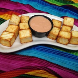 TacoXpress - Queso Frito!!! Con mayo o salsa de guayaba. Exquisito! !!