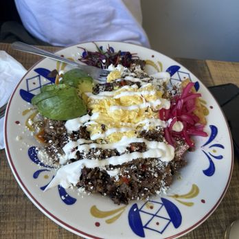 Sunny's Cafe - Chilaquiles with steak - Breakfast & Brunch Near Me - Rancho Cucamonga, California Sunny's Cafe - Chilaquiles with steak - Breakfast & Brunch Near Me - Rancho Cucamonga, California