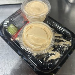 Boston roll with extra sauce