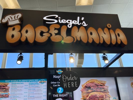 Siegel's Bagelmania at LAS by null