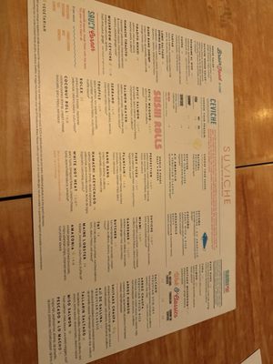Menu photo 1 SuViche - Sushi and Ceviche Miami Beach, FL
