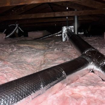 Attic Kings - Attic after Insulation replacement (Owens Corning batts insulation) Air Ducts installation replacement with R6 silver bubble wrap insulation - Insulation Installation Near Me - Vallejo, California Attic Kings - Attic after Insulation replacement (Owens Corning batts insulation) Air Ducts installation replacement with R6 silver bubble wrap insulation - Insulation Installation Near Me - Vallejo, California