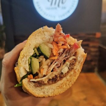 Banh Mi Saigon 168 - 14 combo baguette thick mayo/butter - Sandwiches Near Me - Westminster, California