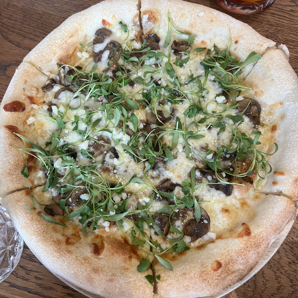 Olia - Wild Mushroom Flatbread - Breakfast & Brunch Near Me - Glendale, California Olia - Wild Mushroom Flatbread - Breakfast & Brunch Near Me - Glendale, California