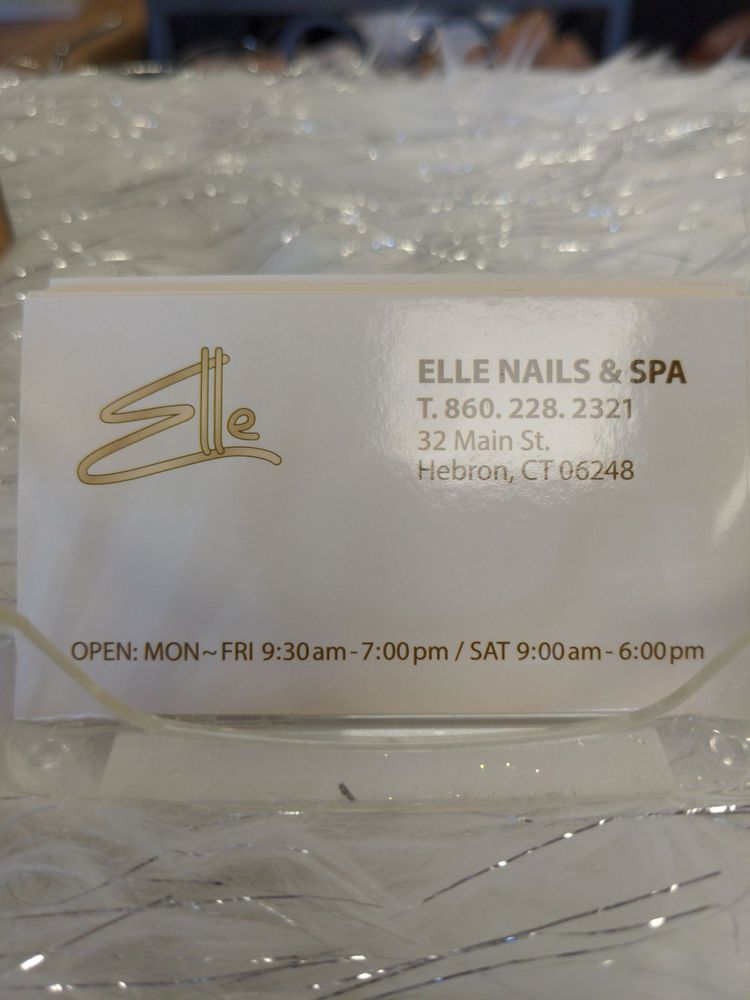 ELLE NAILS & SPA - 32 Main St, Hebron, Connecticut - Nail Salons