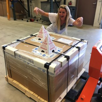 Freight Buddy - Freight Buddy's own Steph is very excited about this family Heirloom desk shipping today - Couriers & Delivery Services Near Me - Brooklyn Park, Minnesota