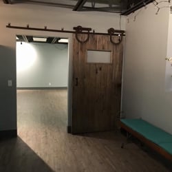 Get Hot Yoga - Entrance to heated room