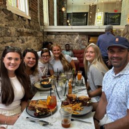 Great food with family
