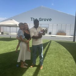 The Grove Church - Son ,daughter,and grandson's at church