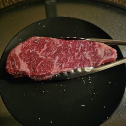 A Cut Above Butcher & Provisions - Wagyu Strip Steak - Marble Score 6/7