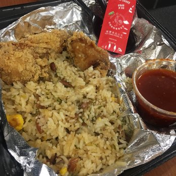 Crunchicken - Lunch special 4 wings with fried rice and choice of sauce (NOT seasonings) $7.99 - Korean Near Me - Cypress, California