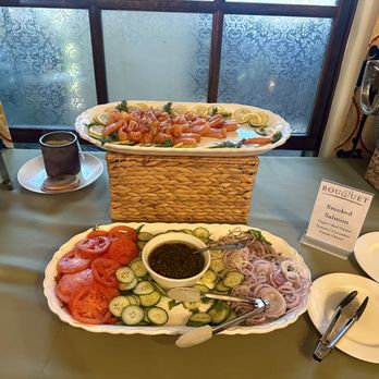 Bouquet Restaurant - Bagel topping bar - New American Near Me - Temecula, California