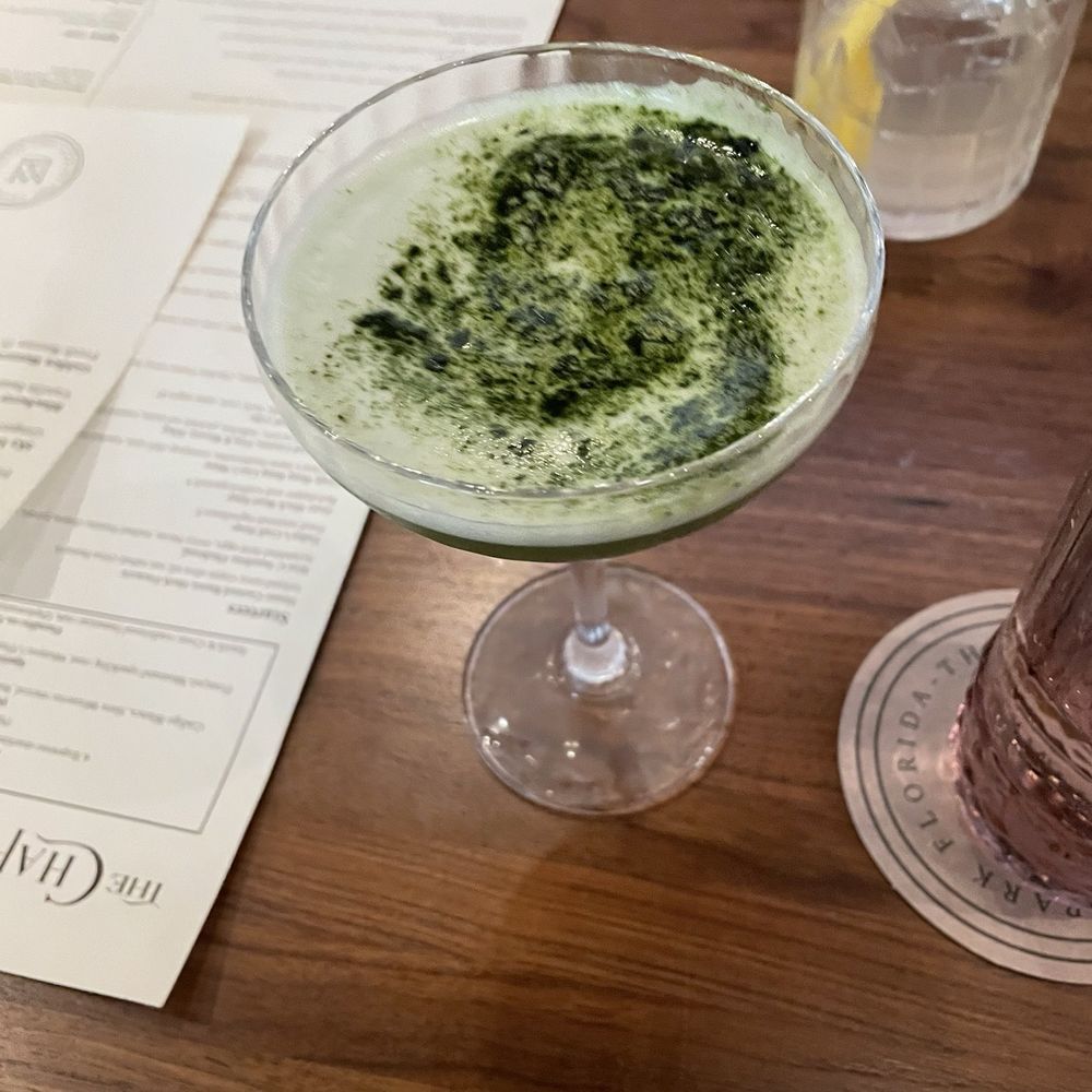 The Chapman - Matcha gin beverage - Lounges Near Me - Winter Park, Florida The Chapman - Matcha gin beverage - Lounges Near Me - Winter Park, Florida