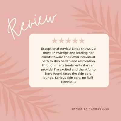 Reviews - Faces The Skincare Lounge has become Vero Beach’s most trusted boutique spa, garnering glowing reviews from clients who praise the luxurious atmosphere, exceptional professionalism, and transformative results delivered by our highly trained team. Guests consistently highlight our attention to detail, personalized care, and commitment to excellence in every service from advanced skincare to bespoke lash and brow artistry making Faces a local favorite for those seeking an upscale, rejuvenating experience. Our dedication to client satisfaction is reflected in the heartfelt testimonials celebrating not only our expertise but also the serene and welcoming environment that leaves every visitor feeling relaxed, confident, and beautifully enhanced. Reviews - Faces The Skincare Lounge has become Vero Beach’s most trusted boutique spa, garnering glowing reviews from clients who praise the luxurious atmosphere, exceptional professionalism, and transformative results delivered by our highly trained team. Guests consistently highlight our attention to detail, personalized care, and commitment to excellence in every service from advanced skincare to bespoke lash and brow artistry making Faces a local favorite for those seeking an upscale, rejuvenating experience. Our dedication to client satisfaction is reflected in the heartfelt testimonials celebrating not only our expertise but also the serene and welcoming environment that leaves every visitor feeling relaxed, confident, and beautifully enhanced.