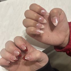 Nails Master - Me and my sister's professionally done nails