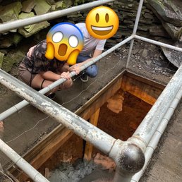 Inside the mine! Inside the mine!