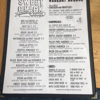 Sweet Chick - Weekday brunch special - Breakfast & Brunch Near Me - Brooklyn, New York Sweet Chick - Weekday brunch special - Breakfast & Brunch Near Me - Brooklyn, New York