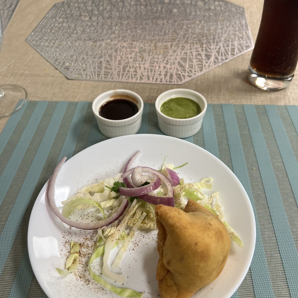MOMI Indian Kitchen - Samosa with two chutneys - Indian Near Me - Everett, Washington