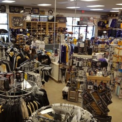 Purple and Gold Sports Shop