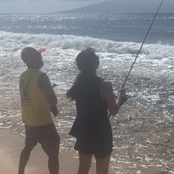 808 fishing tale - V coaching me for technique - Fishing Near Me