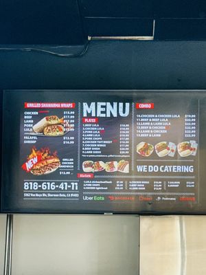 Menu photo 1 A&V Grill Kitchen Sherman Oaks , CA
