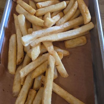 The Barbeque Pit - This is a crime!!! Put more fries on the plate for $5 side of fries. That type of little thing makes people come back again.  That's big! - Barbeque Near Me - San Jose, California