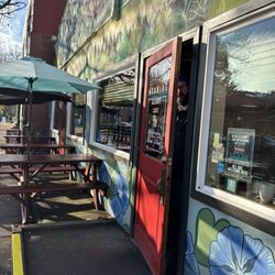 Morning Glory Café - Look for the red door