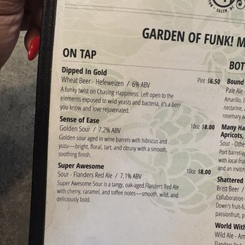 Wise Man Brewing - Sense of ease was my favorite - Breweries Near Me - Winston-Salem, North Carolina