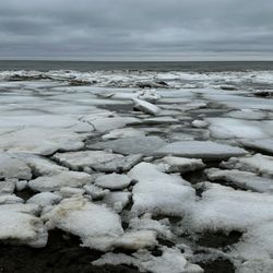 Newport State Park - Icy water