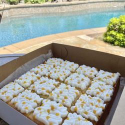 Mochimas - Coconut Lime Mochi Bars.