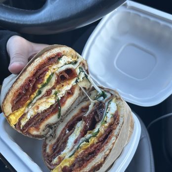 Curbside on the Run - vampire slayer breakfast sandwich - Coffee & Tea Near Me - Pittsburgh, Pennsylvania Curbside on the Run - vampire slayer breakfast sandwich - Coffee & Tea Near Me - Pittsburgh, Pennsylvania