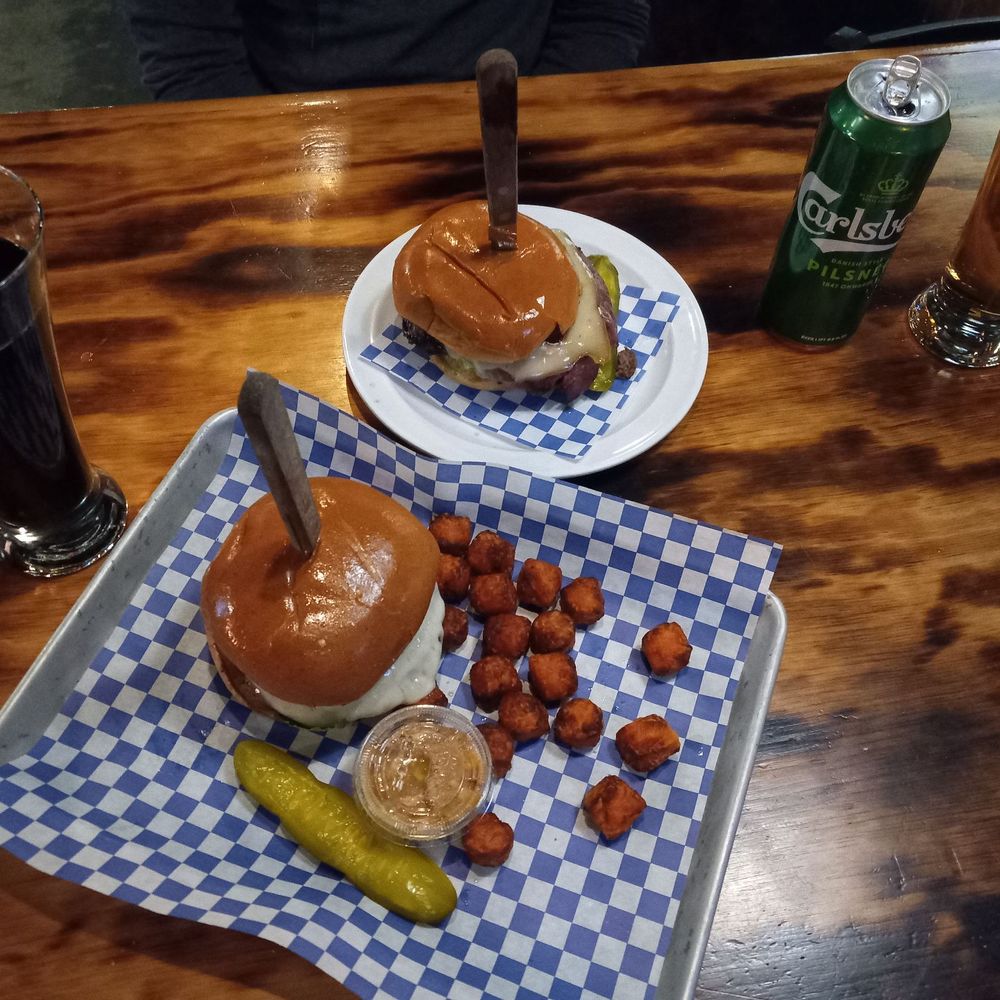 Ice Haus - Pastrami burger and Garlic burger. - Bars Near Me - Salt Lake City, Utah Ice Haus - Pastrami burger and Garlic burger. - Bars Near Me - Salt Lake City, Utah
