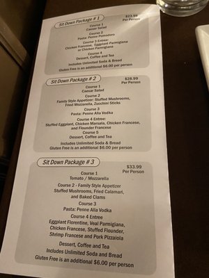 Menu photo 2 Michael Anthony's Pizzeria & Restaurant Centereach, NY
